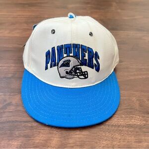 Vintage Team NFL Carolina Panthers Snap Back Cap Helmet Collection NWT